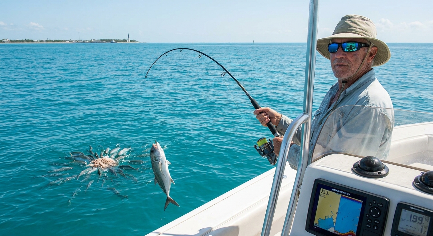 The 80/20 Rule in Fishing in Key West: Focus on productive fishing spots for the best results