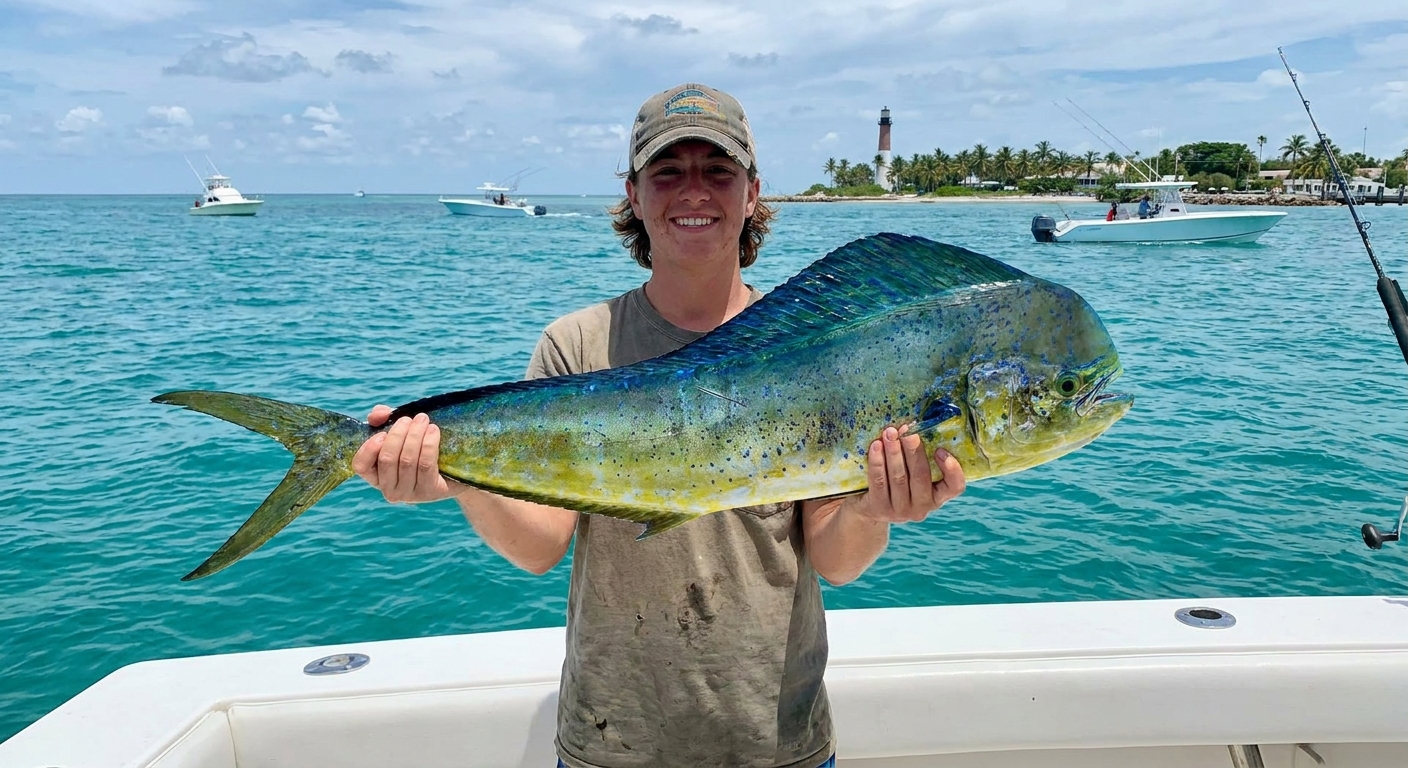Best fish species to catch in Key West, such as mahi-mahi, tuna, and sailfish