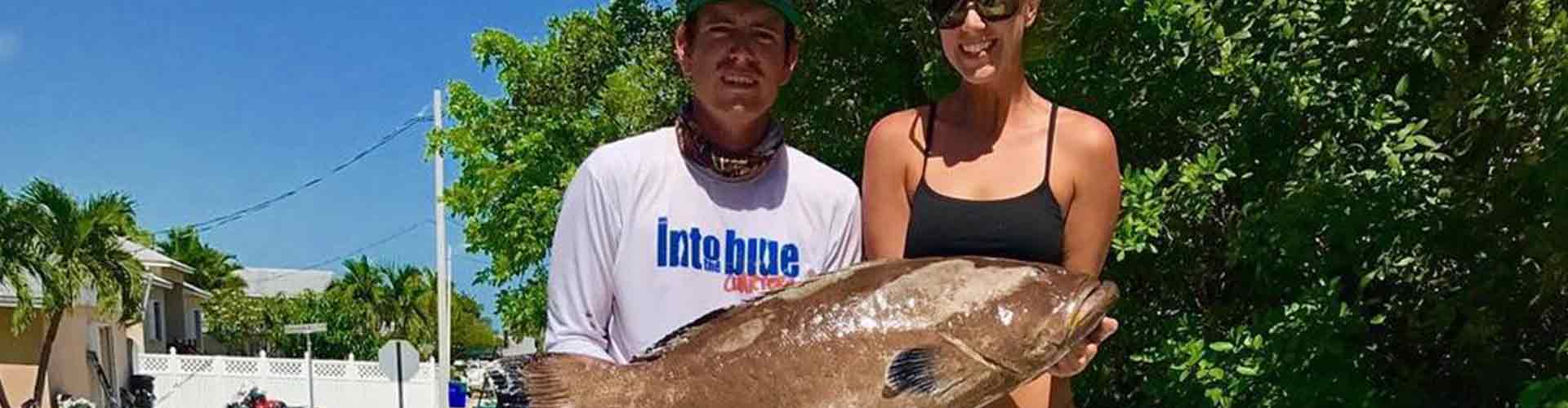 Guests on a Dry Tortugas fishing charter to catch fish